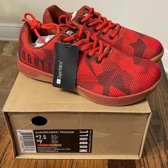 *SOLD* NoBull Fire Camo Trainers - Picture 2 of 3